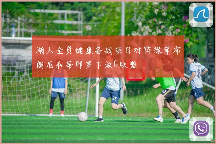 湖人全员健康备战明日对阵绿军布朗尼和蒂耶罗下放G联盟